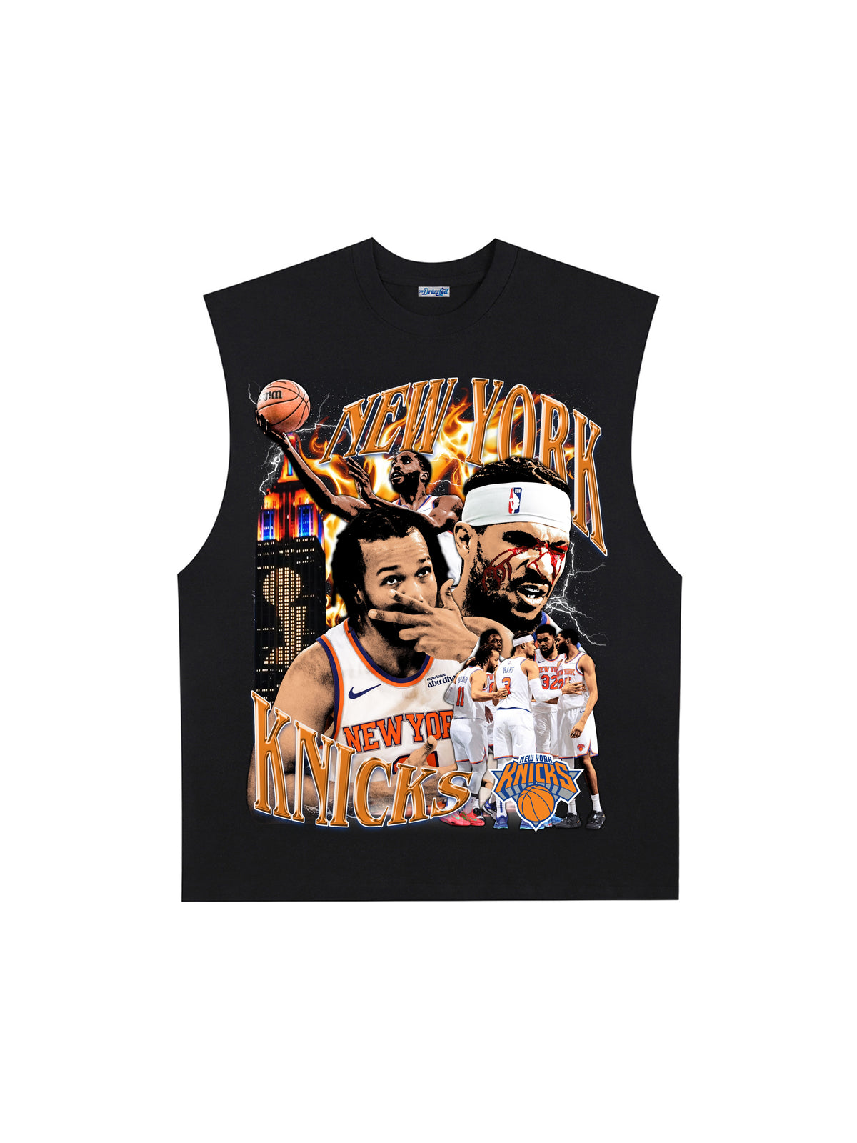 THE DRIZZLED | 2026 NBA CHAMPION NEW YORK KNICKS TANK TOP