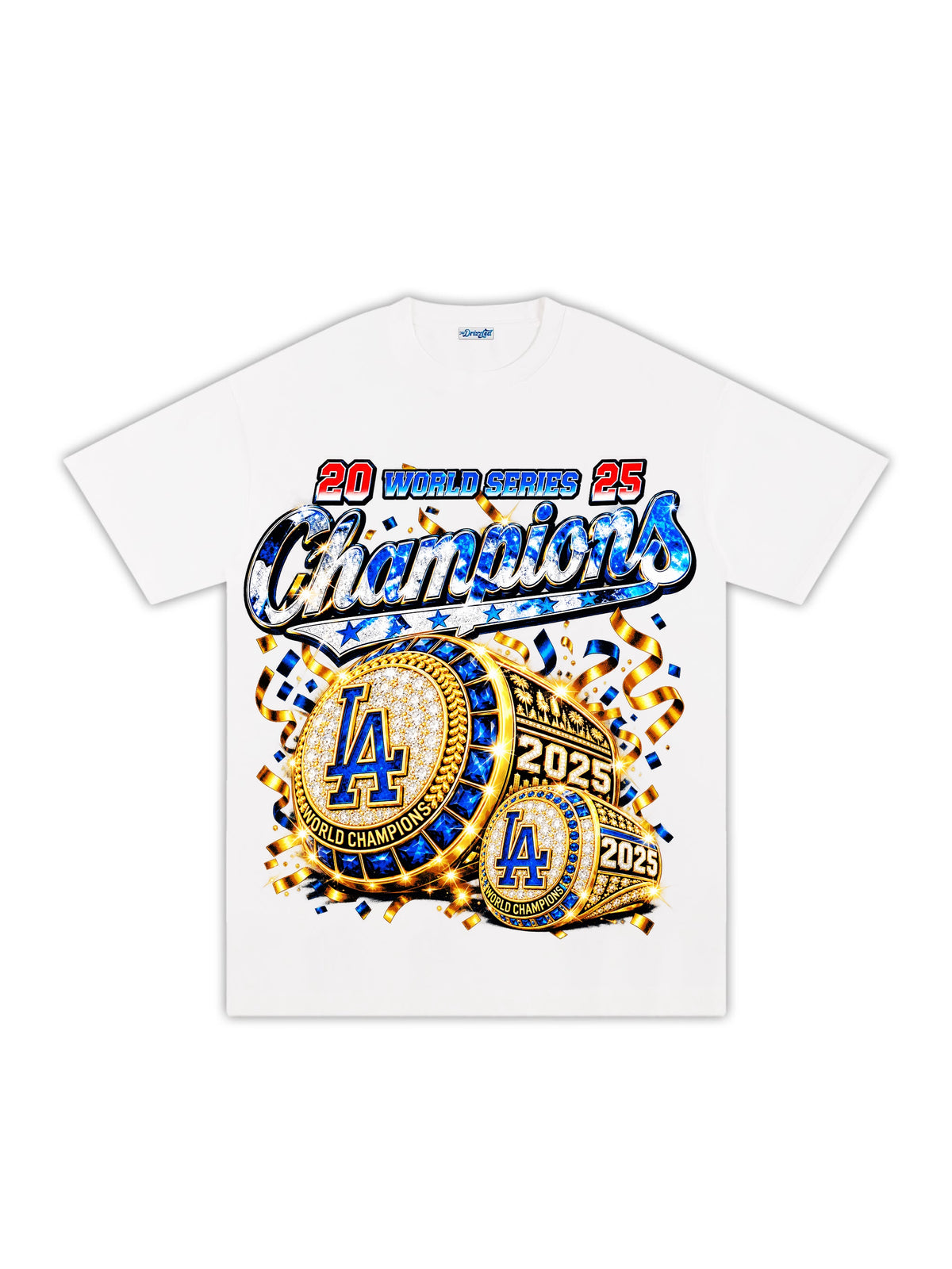 THE DRIZZLED | 25” WORLD CHAMPION DODGERS