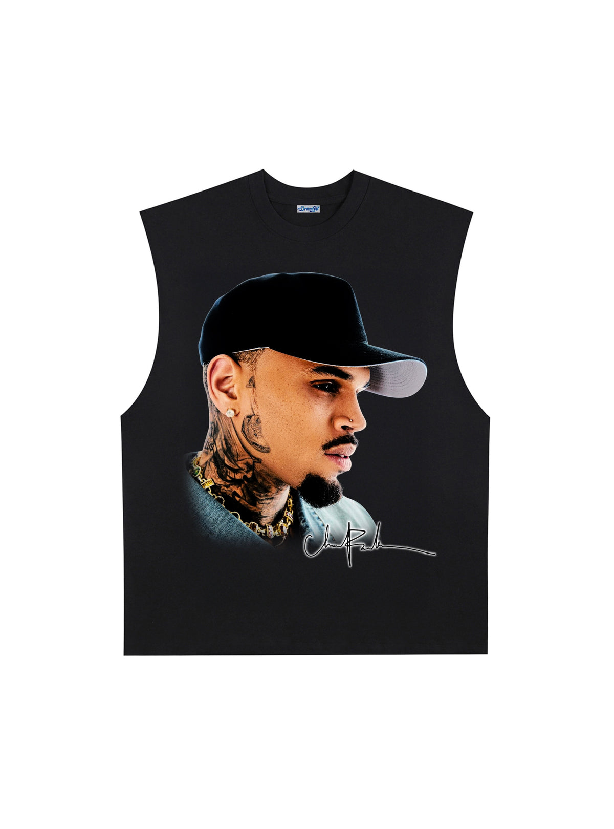 THE DRIZZLED | CHRIS BROWN - NO CAP TANK TOP