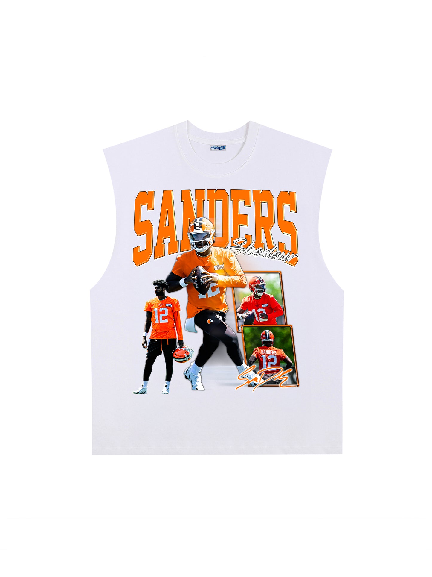 THE DRIZZLED | SHEDEUR SANDERS - CLEVELAND BROWNS TANK
