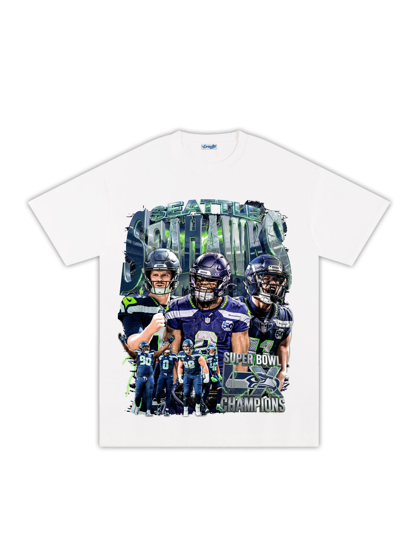 THE DRIZZLED | SEATTLE SEAHAWKS 2026 SUPERBOWL CHAMPIONS