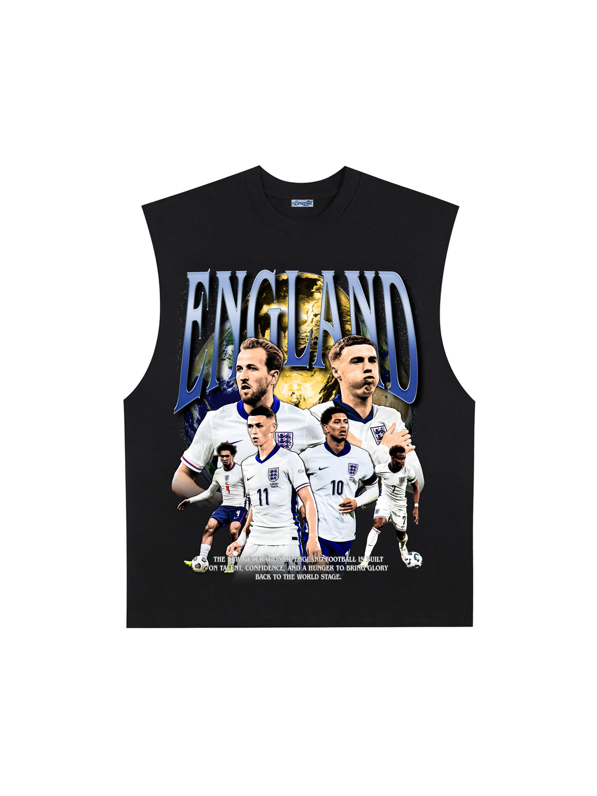 THE DRIZZLED | ENGLAND (THA FA) TANK TOP
