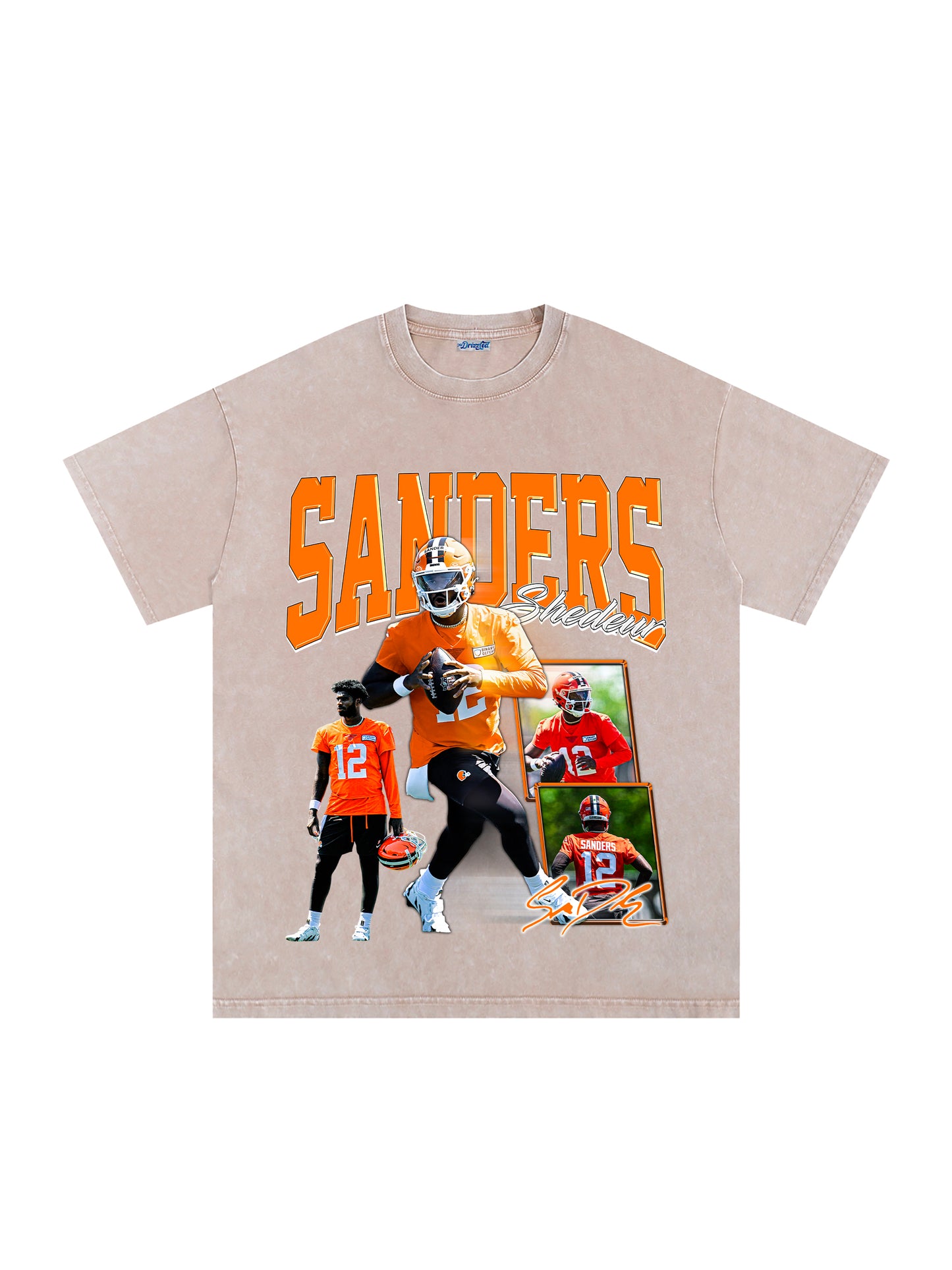 THE DRIZZLED | SHEDEUR SANDERS - CLEVELAND BROWNS TEE
