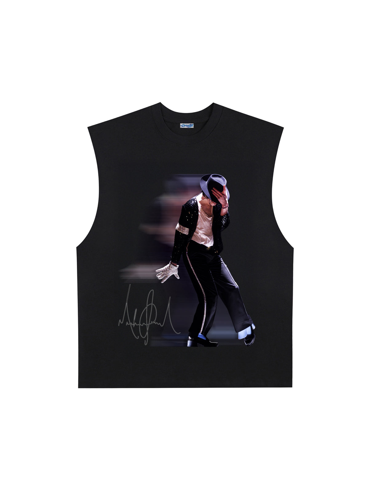 THE DRIZZLED | MICHAEL JACKSON - KING OF POP TANK TOP