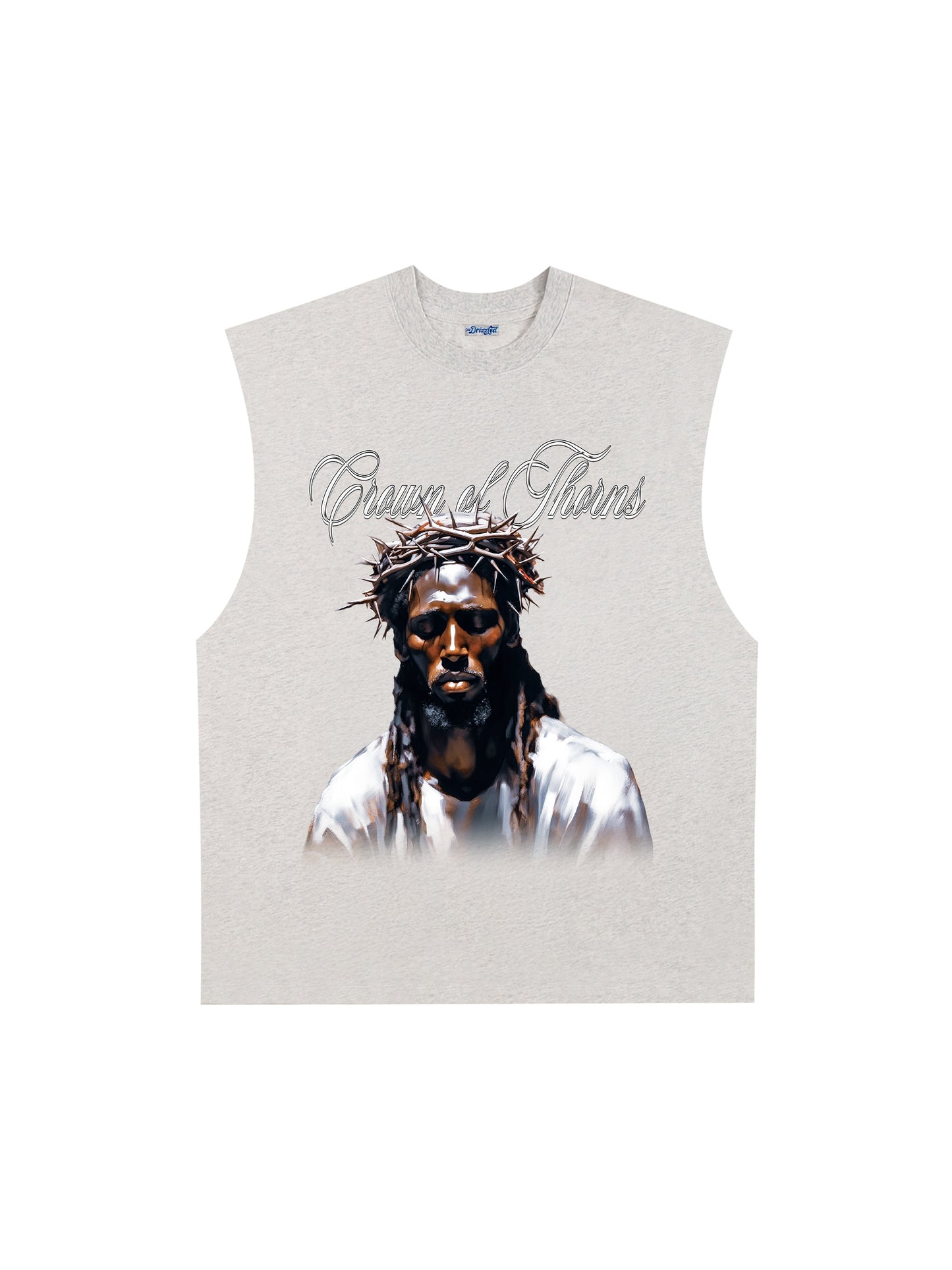 THE DRIZZLED | JESUS CHRIST - CUTOFF TEE