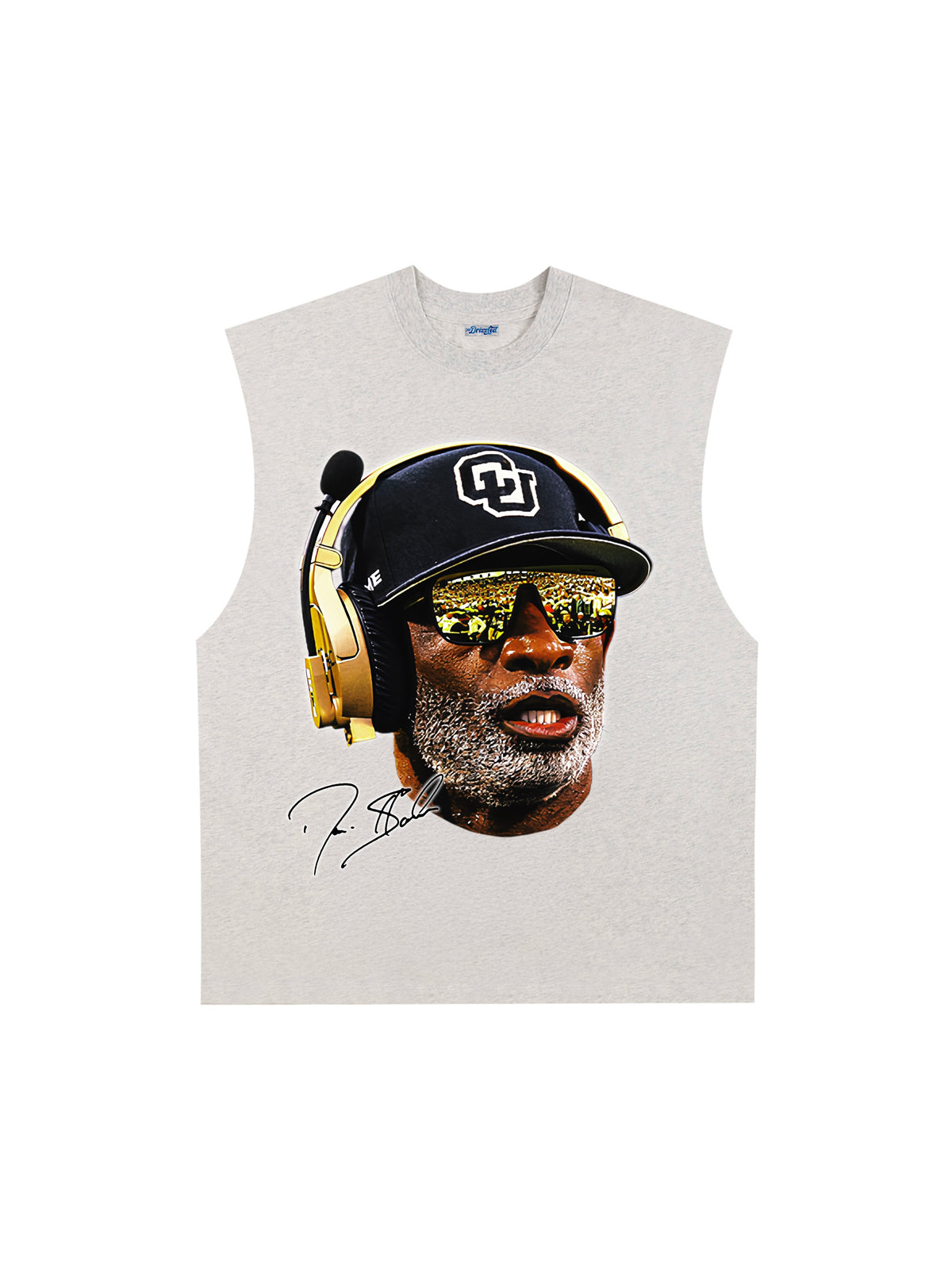 THE DRIZZLED | DEION SANDERS - COLORADO UNIV HEAD COACH TANK TOP