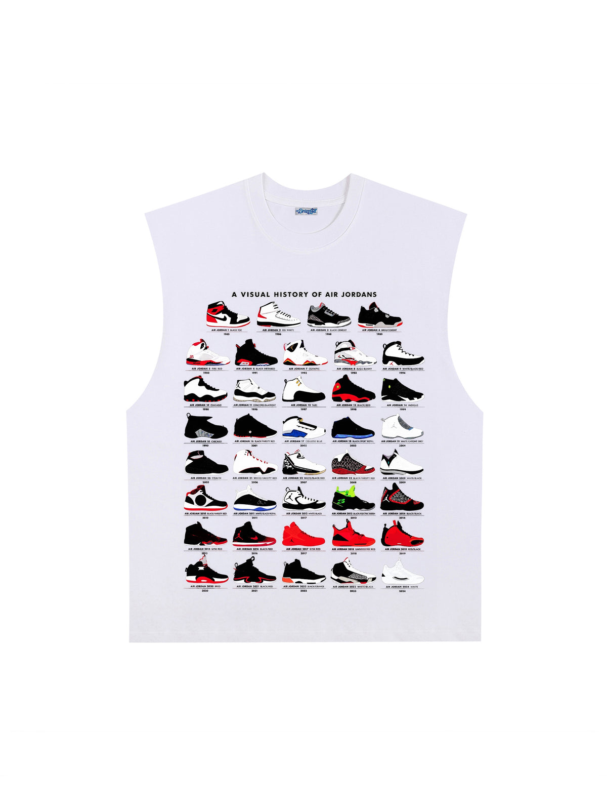 THE DRIZZLED | AIR JORDAN HISTORY F.23 TANK TOP