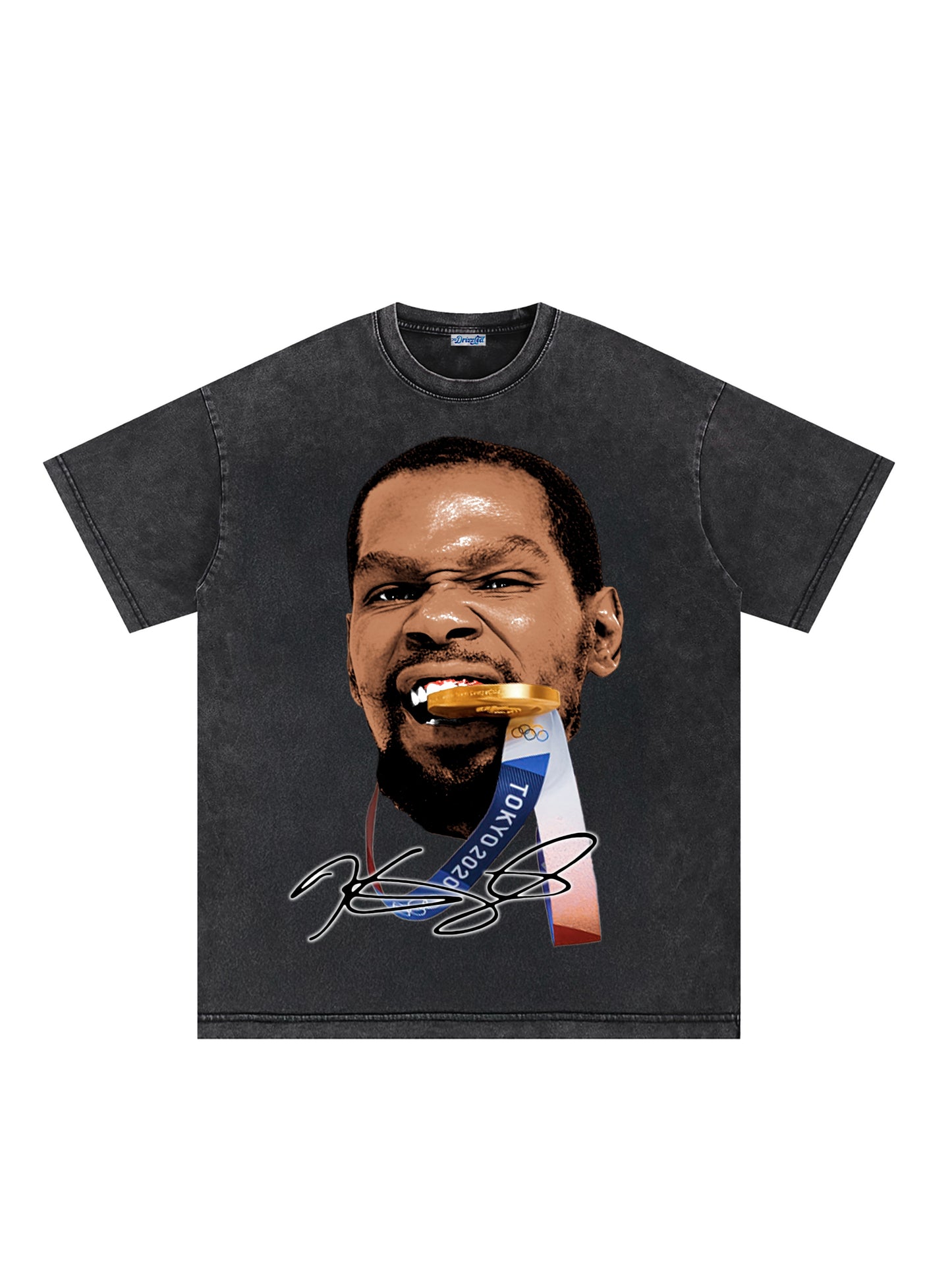 THE DRIZZLED | KEVIN DURANT - BITE THE GOLD TEE