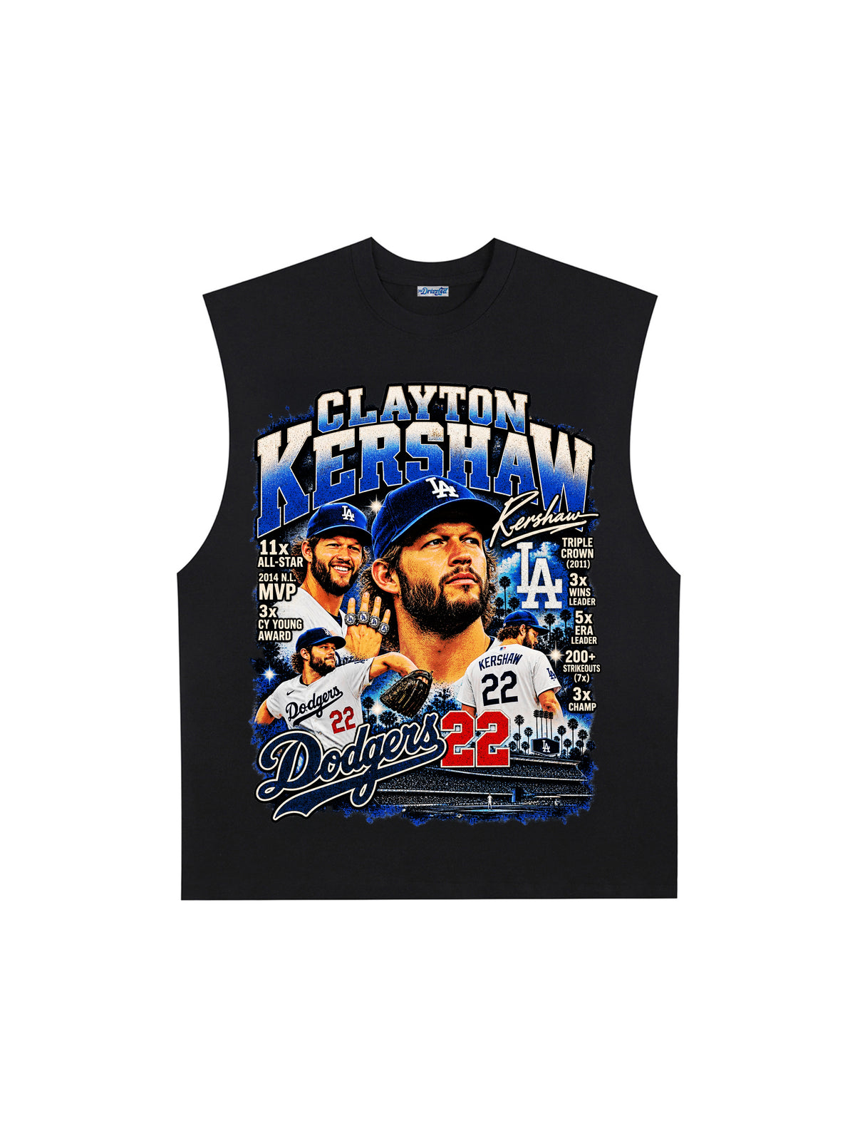 THE DRIZZLED | CLAYTON KERSHAW TANK TOP