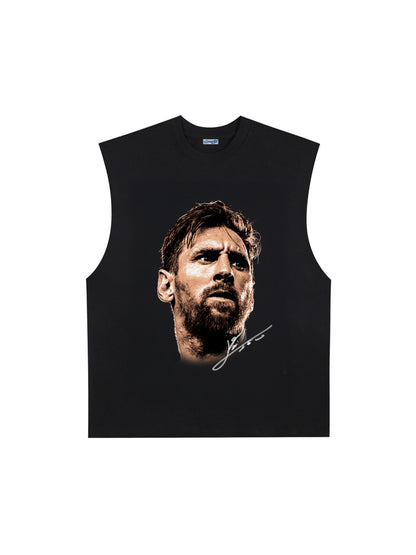 THE DRIZZLED | LIONEL MESSIN 1.0 TANK TOP
