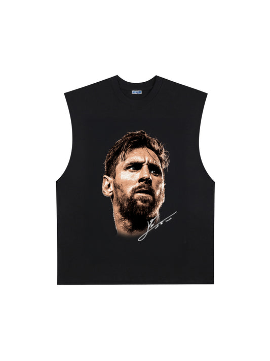THE DRIZZLED | LIONEL MESSIN 1.0 TANK TOP