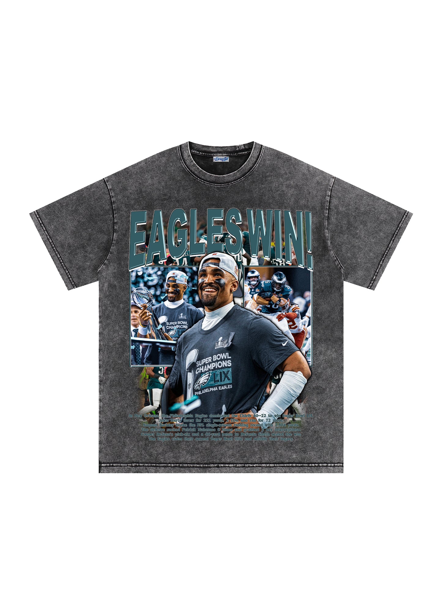 THE DRIZZLED | EAGLES WIN TEE
