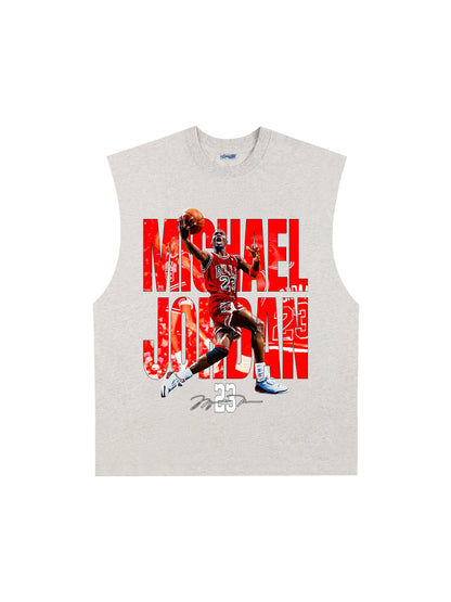 THE DRIZZLED | MIKE ON MICHAEL JORDAN TANK TOP