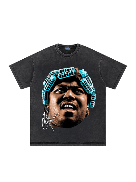 THE - DRIZZLED - BIG WORM - TEE  