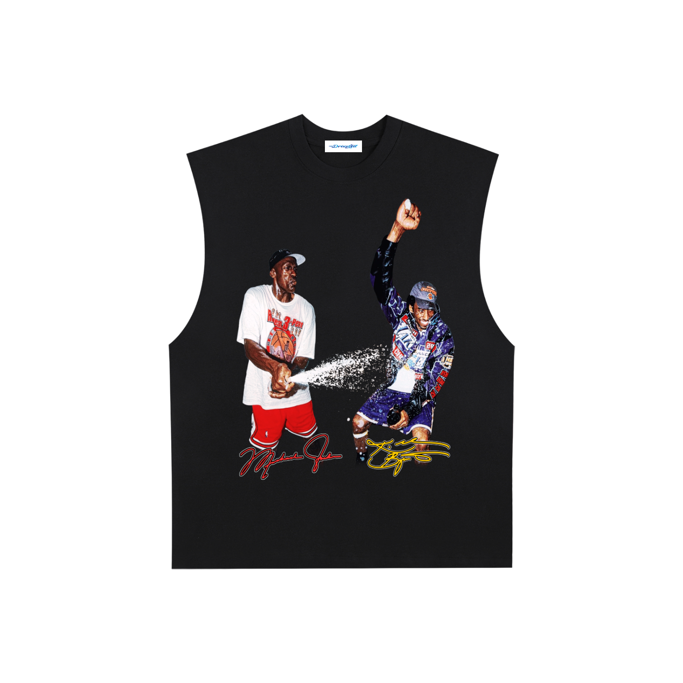 Raw Edge Cotton Tank Top