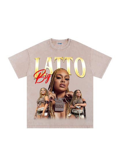 THE DRIZZLED BIG- LATTO - TEES