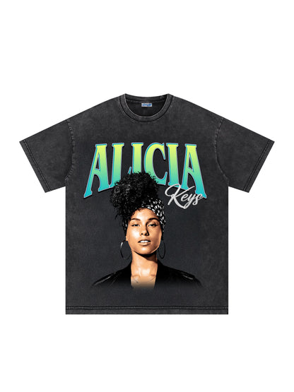 THE DRIZZLED | ALICIA KEYS TEE