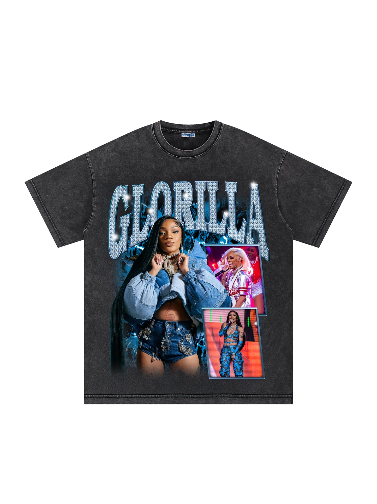 THE DRIZZLED Glorilla drizzled tee