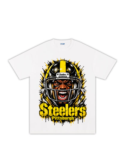 THE DRIZZLED | PITTSBURGH STEELER TEE