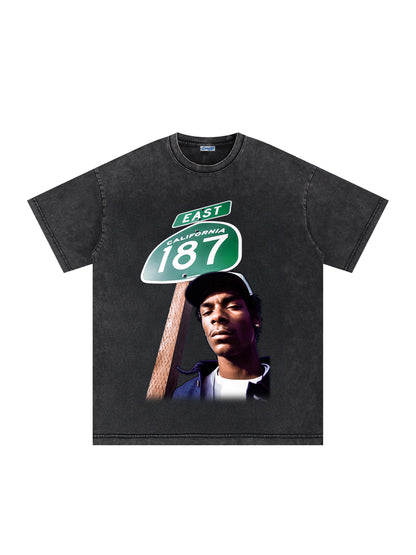 THE DRIZZLED | SNOOP DOGG - LONG BEACH 187 TEE