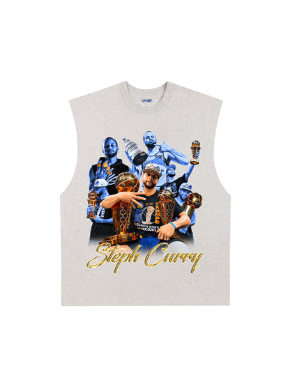 THE DRIZZLED | STEPHEN CURRY - 4 TIME NBA CHAMPION TANK TOP