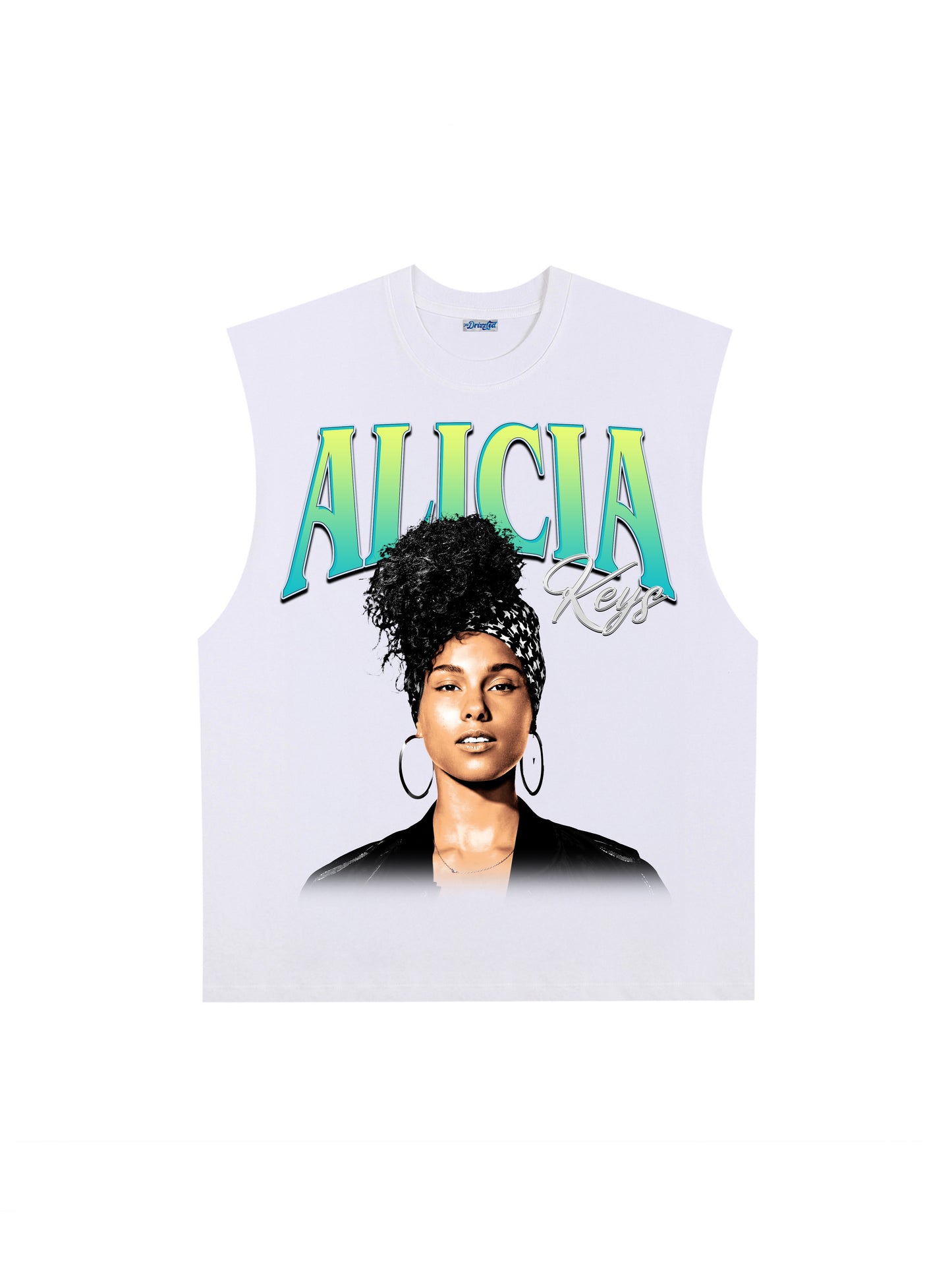 THE DRIZZLED | ALICIA KEYS TANK TOP