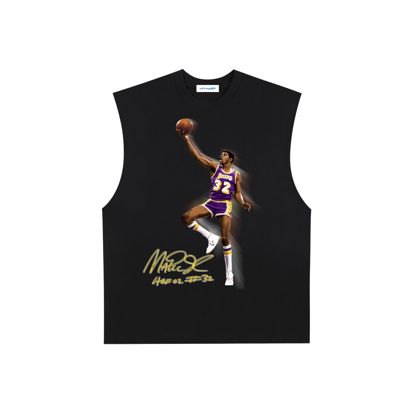 Raw Edge Cotton Tank Top