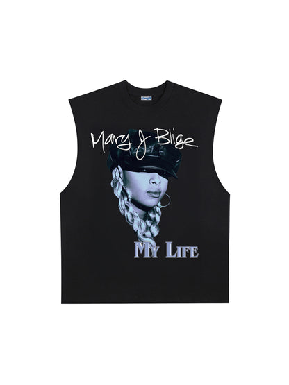THE DRIZZLED | MARY J. BLIGE - MY LIFE TANK TOP