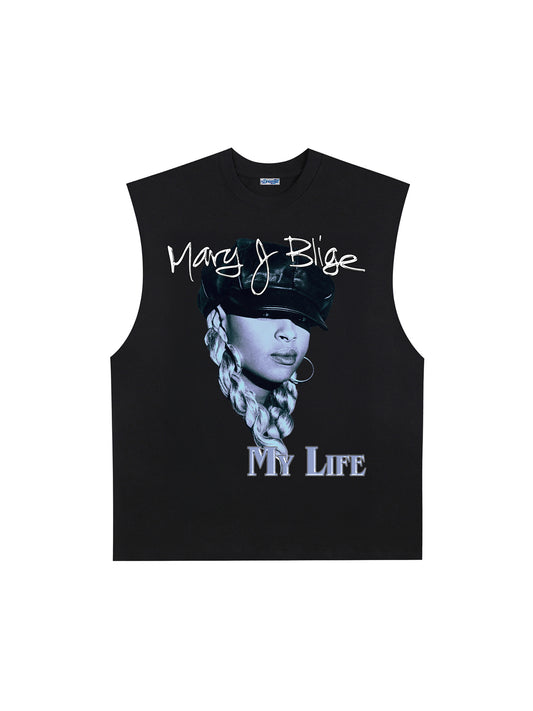 THE DRIZZLED | MARY J. BLIGE - MY LIFE TANK TOP