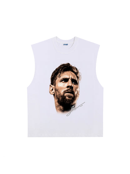 THE DRIZZLED | LIONEL MESSIN 1.0 TANK TOP