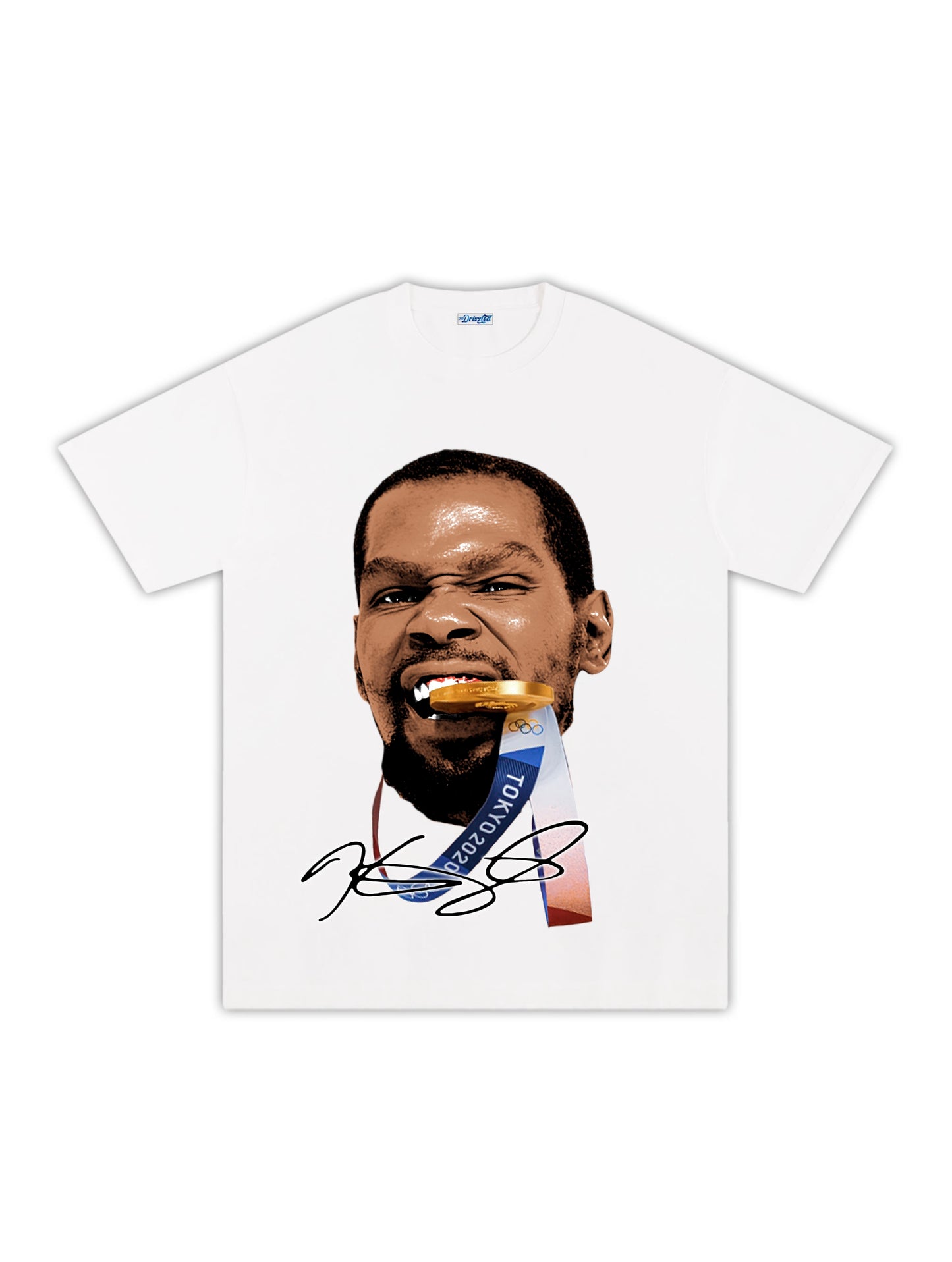 THE DRIZZLED | KEVIN DURANT - BITE THE GOLD TEE