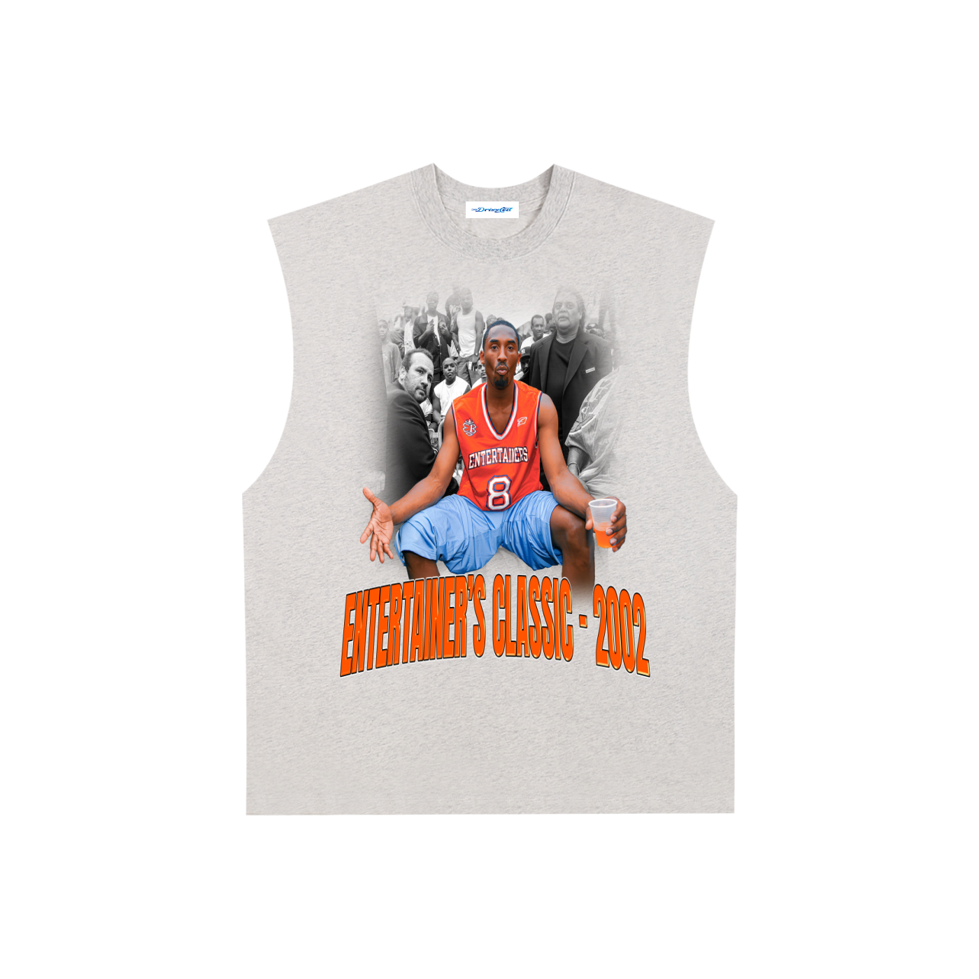 Raw Edge Cotton Tank Top