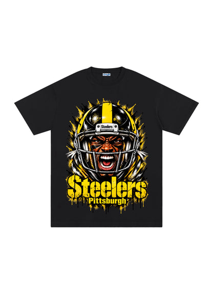 THE DRIZZLED | PITTSBURGH STEELER TEE