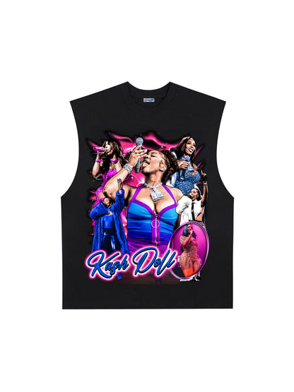 THE DRIZZLED | KASH DOLL - LICK THE MIC TANK TOP