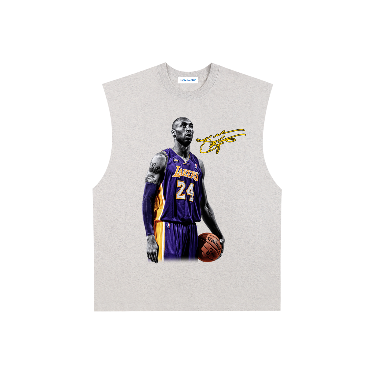 Raw Edge Cotton Tank Top