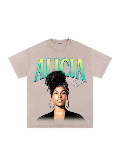 THE DRIZZLED | ALICIA KEYS TEE