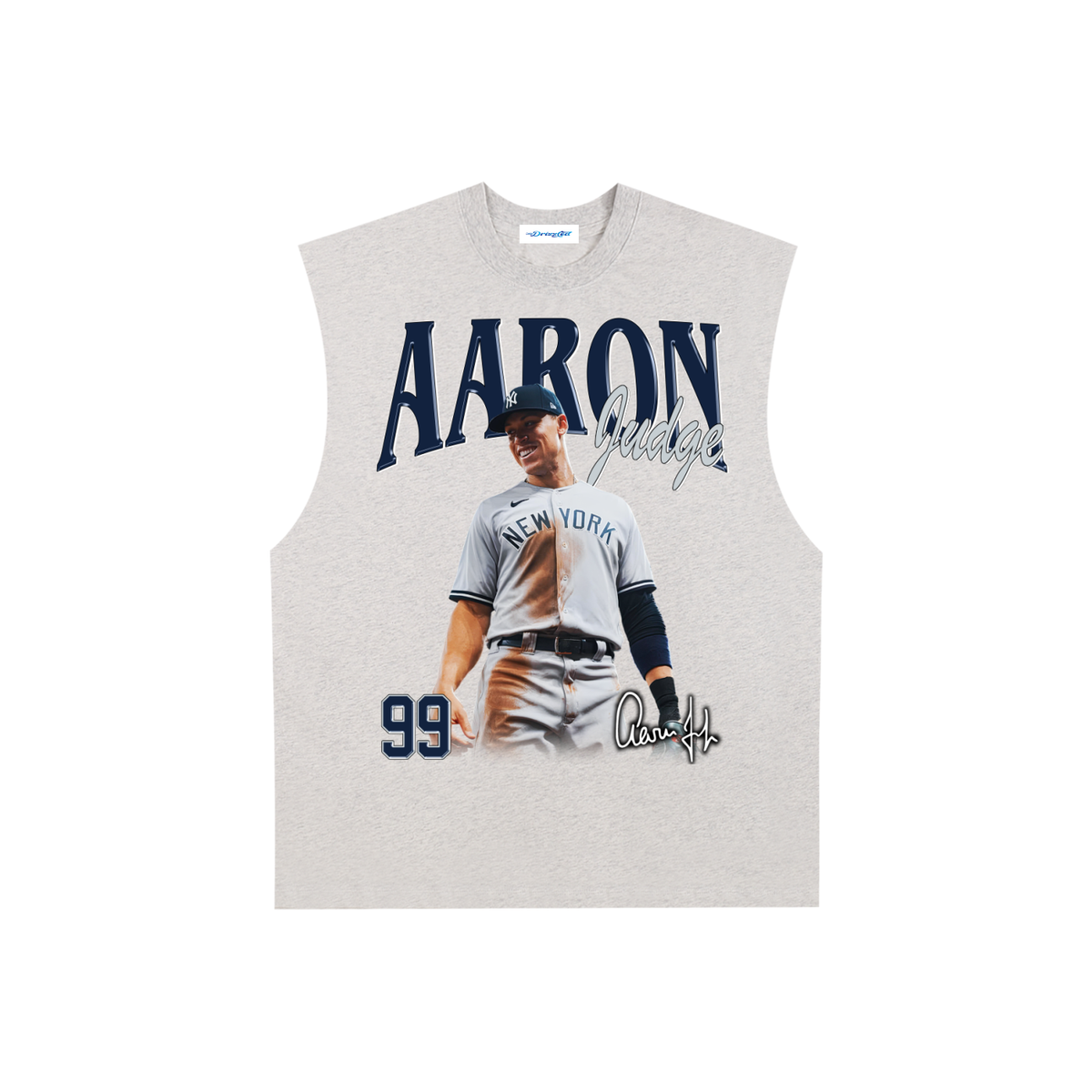 Raw Edge Cotton Tank Top