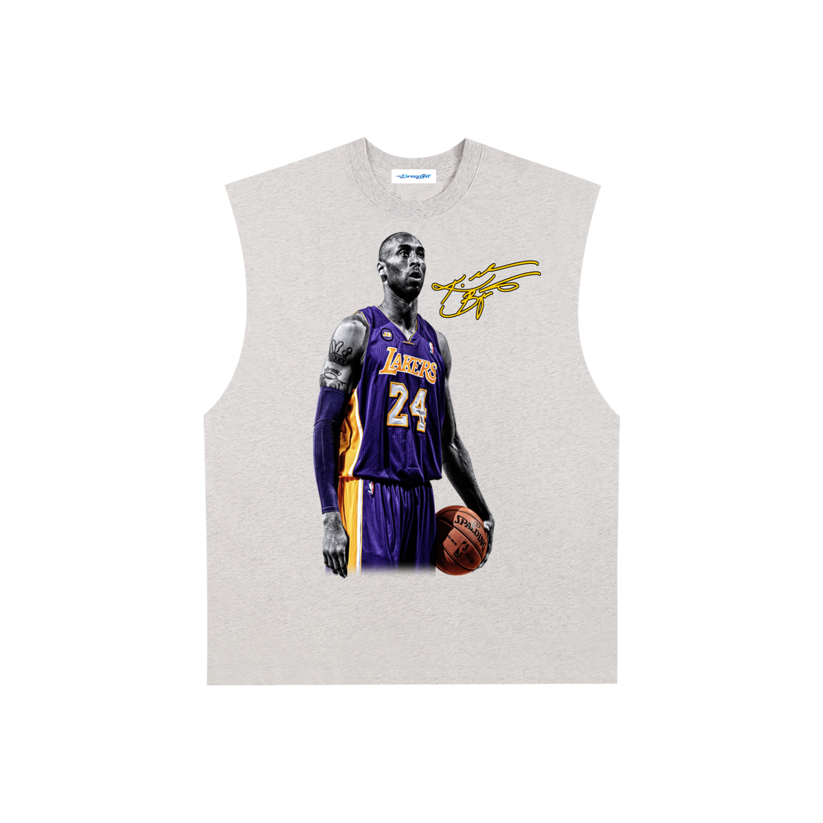 Raw Edge Cotton Tank Top