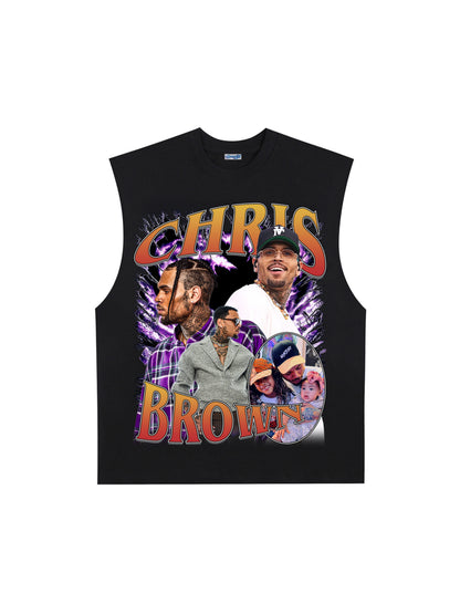 THE DRIZZLED | CHRIS BROWN 4.0 TANK TOP