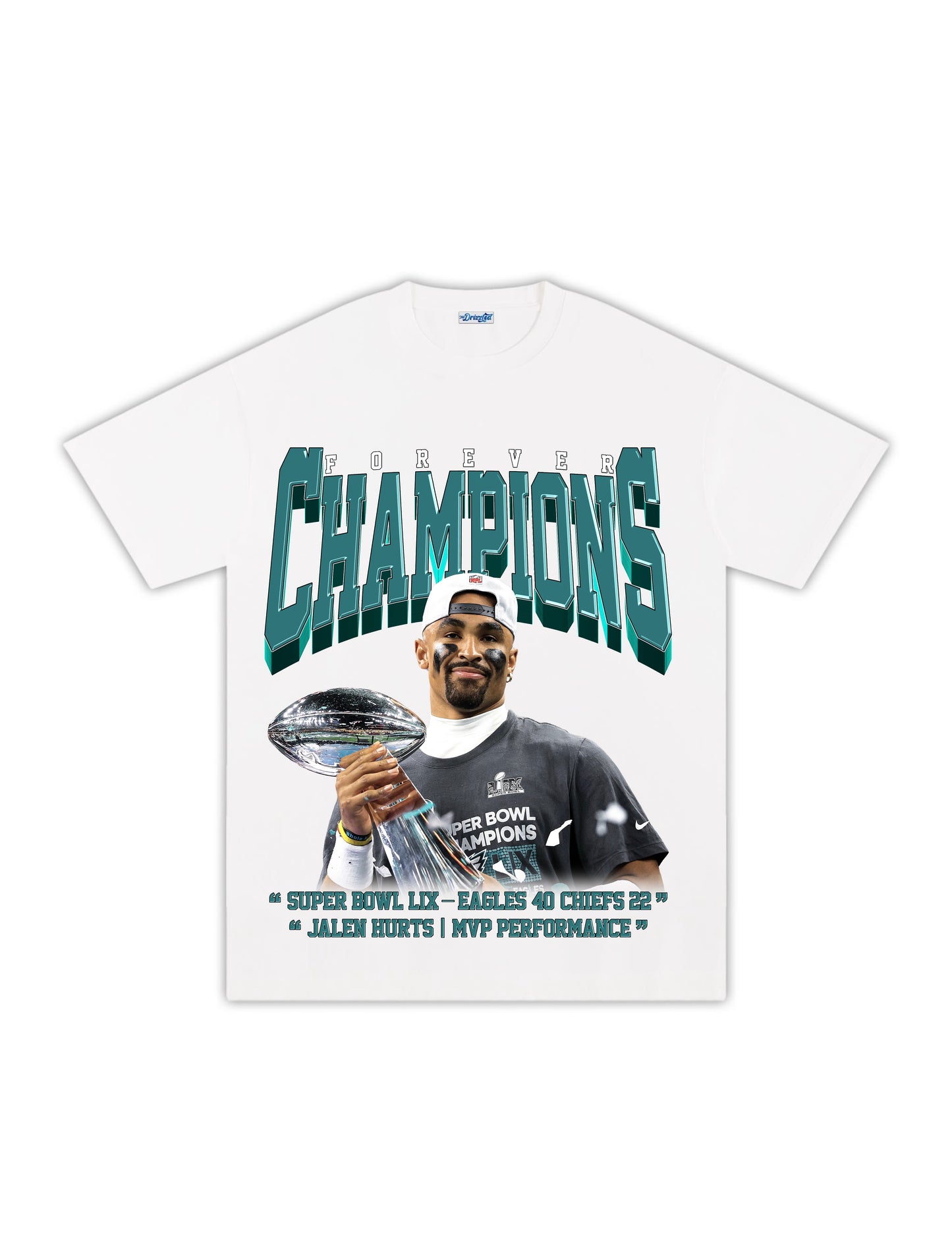 THE DRIZZLED | JALEN HURTS | VINCE LOMBARDI TEE
