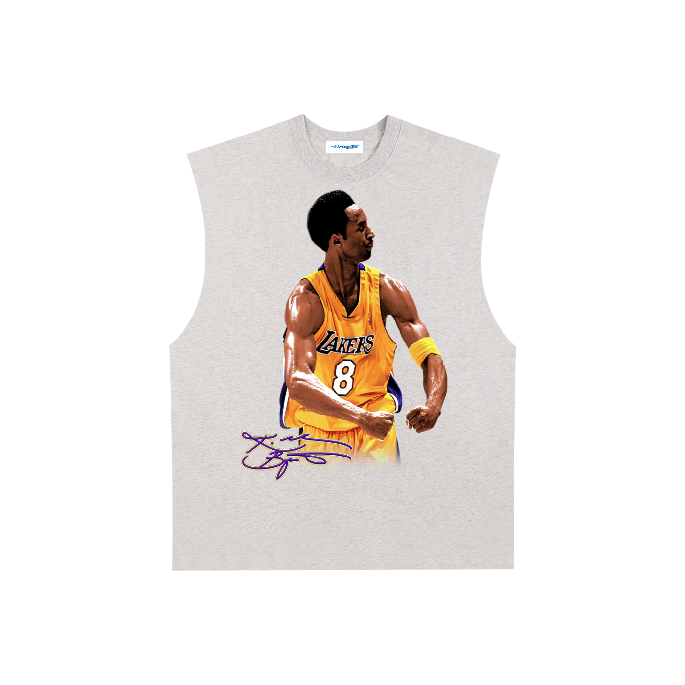 Raw Edge Cotton Tank Top