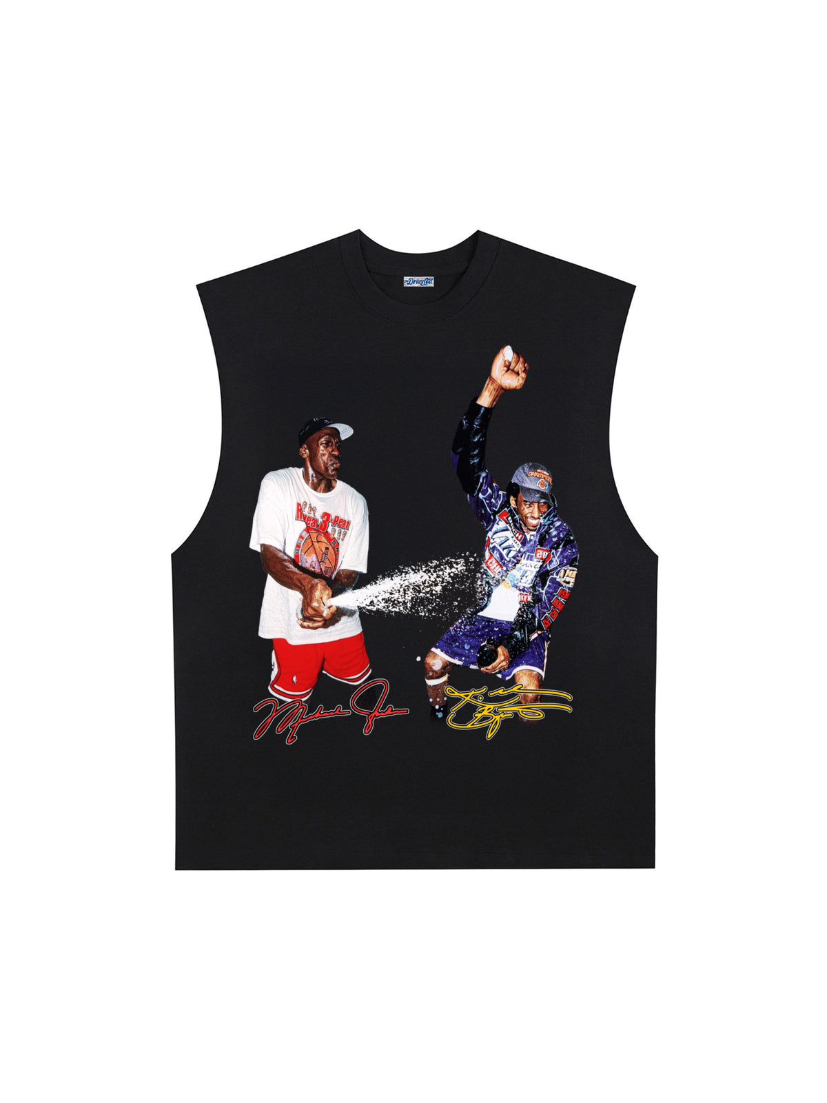 THE DRIZZLED | MIKE & KOBE - SPRAY CHAMPAIGNE TANK TOP