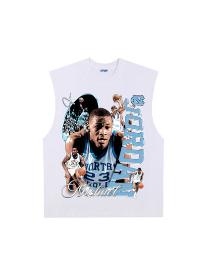 THE DRIZZLED | CAROLINA MICHAEL JORDAN TANK
