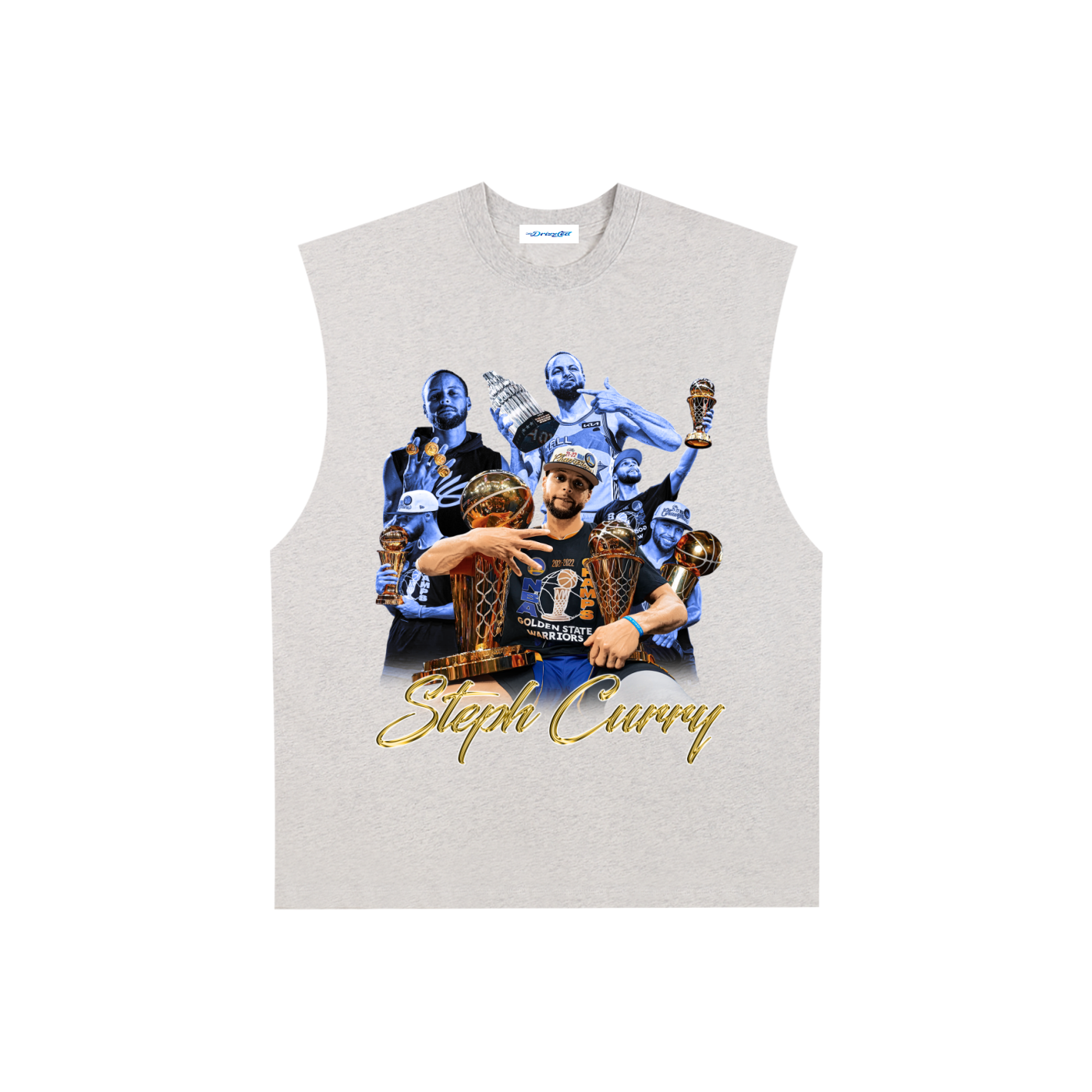 Raw Edge Cotton Tank Top