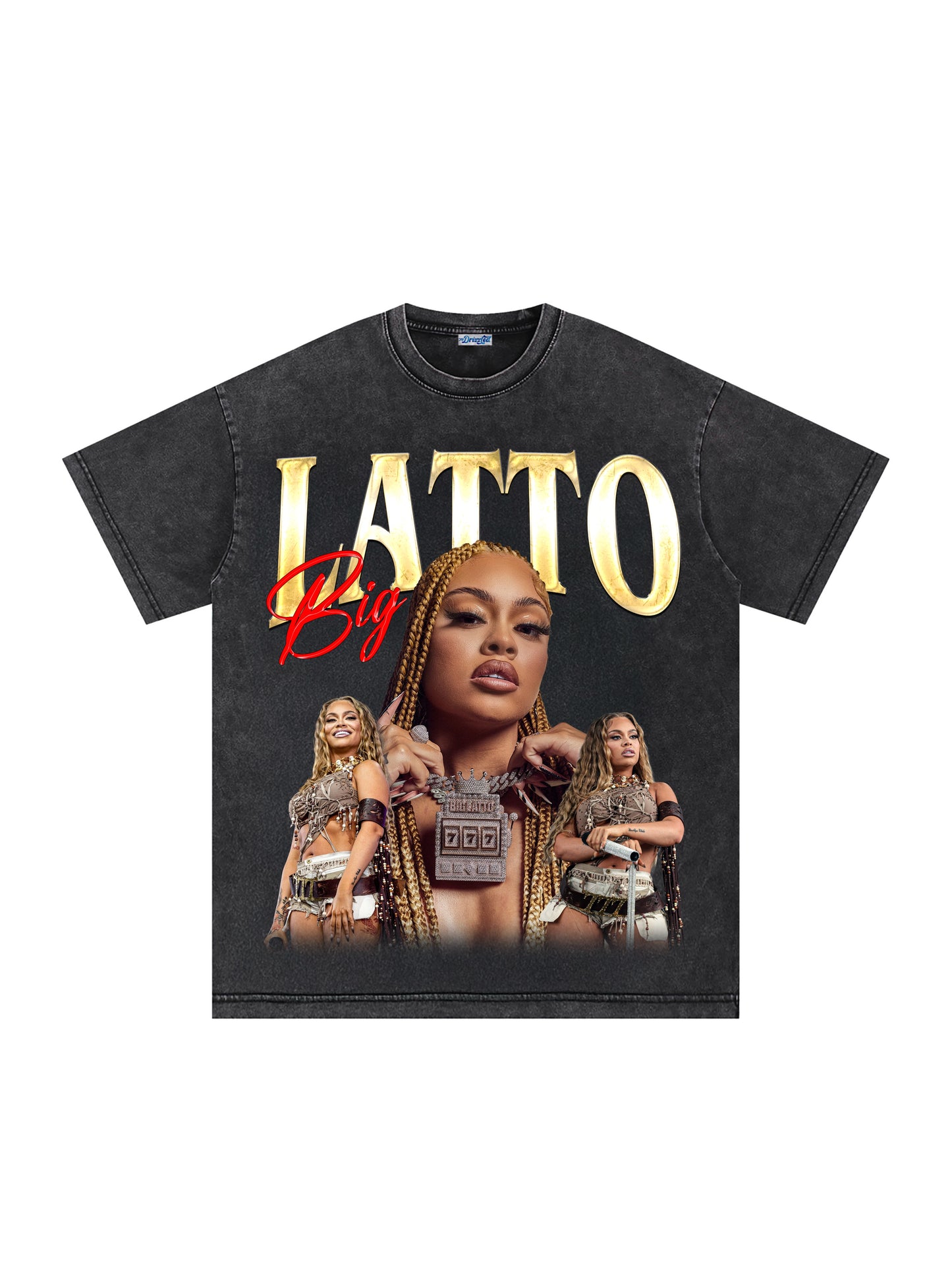 THE DRIZZLED BIG- LATTO - TEES