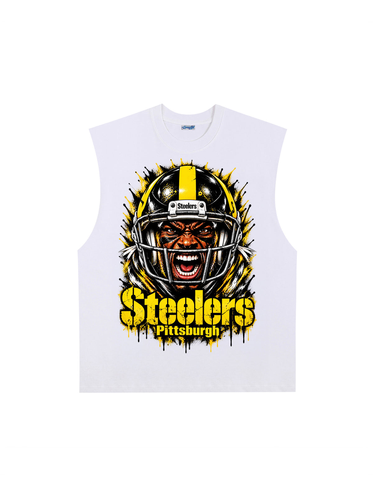 THE DRIZZLED | PITTSBURGH STEELERS TANK TOP