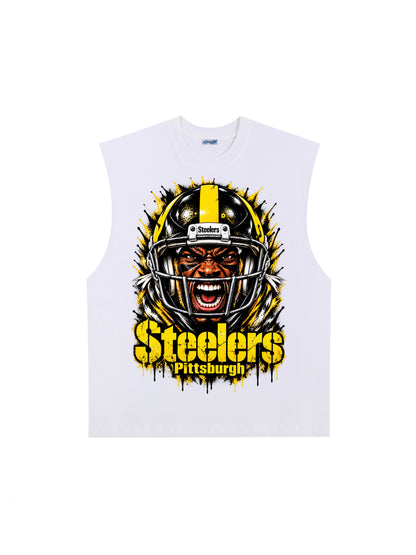 THE DRIZZLED | PITTSBURGH STEELERS TANK TOP