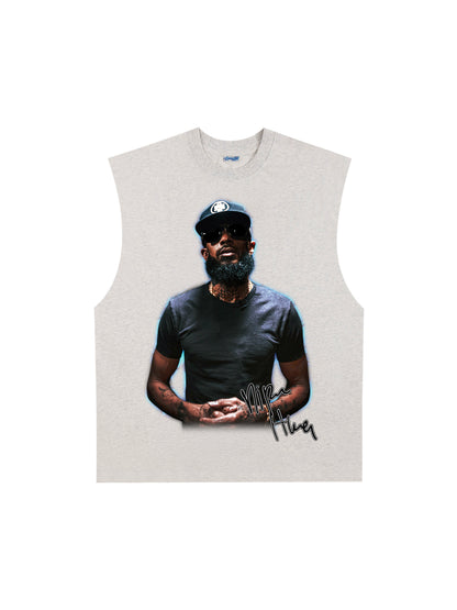 THE DRIZZLED | NIPSEY HUSSLE - LOCC’S AT NIGHT TANK TOP
