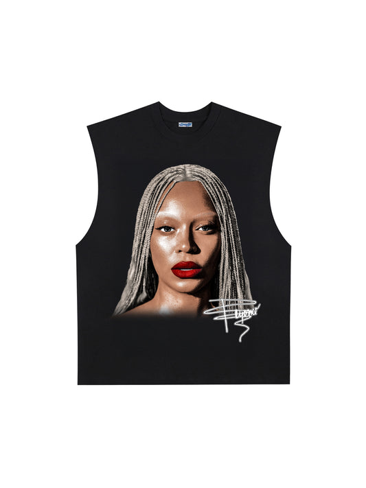 THE DRIZZLED | BEYONCÉ BRAIDED TANK TOP