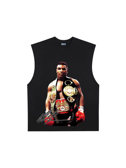 THE DRIZZLED | MIKE TYSON - HEAVYWEIGHT CHAMP TANK TOP